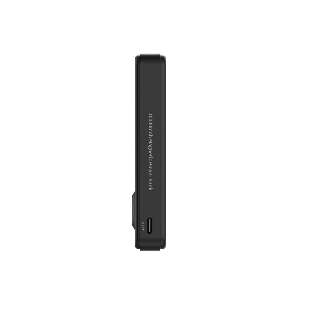 Powerbank Wozinsky WLWP-10KA0Y3S 22.5W PD Qi2 10000 mAh, med stativ, 1x USB-A, 1x USB-C - sort