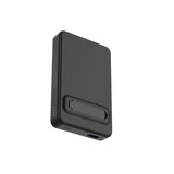 Powerbank Wozinsky WLWP-10KA0Y3S 22.5W PD Qi2 10000 mAh, med stativ, 1x USB-A, 1x USB-C - sort