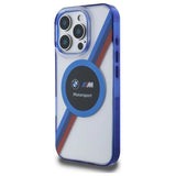 BMW BMHMP16X23HTPUT iPhone 16 Pro Max 6.9" gennemsigtig hardcase Motosport IML Circle MagSafe