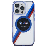 BMW BMHMP16X23HTPUT iPhone 16 Pro Max 6.9" gennemsigtig hardcase Motosport IML Circle MagSafe