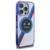 BMW BMHMP16X23HTPUT iPhone 16 Pro Max 6.9" gennemsigtig hardcase Motosport IML Circle MagSafe