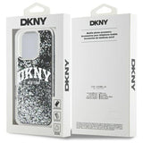 DKNY DKHCP16XLBNAEK iPhone 16 Pro Max 6.9" sort/sort hardcase Liquid Glitter Arch Logo