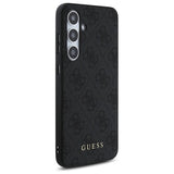 Guess GUHCS24FEG4GFGR S24 FE S721 grå/grå hardcase 4G Metal Gold Logo