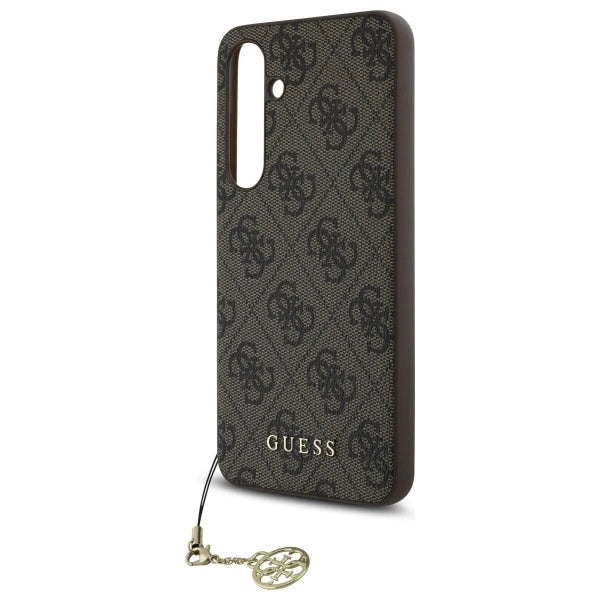 Guess GUHCS24FEGF4GBR S24 FE S721 brun/brun hardcase 4G Charms Collection