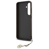 Guess GUHCS24FEGF4GBR S24 FE S721 brun/brun hardcase 4G Charms Collection