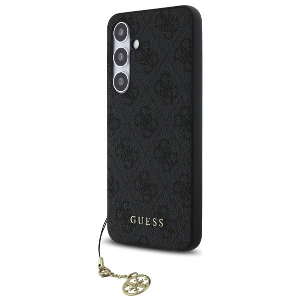 Guess GUHCS24FEGF4GGR S24 FE S721 grå/grå hardcase 4G Charms Collection
