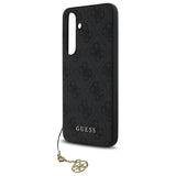 Guess GUHCS24FEGF4GGR S24 FE S721 grå/grå hardcase 4G Charms Collection