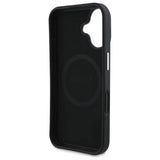 Guess GUHMP16MPGTSPSK iPhone 16 Plus 6.7" sort/sort hardcase Grained Triangle MagSafe