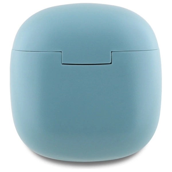 Guess Bluetooth-hovedtelefoner GUTWSJ14ESGQ TWS + docking station turkis/turkis Printed Classic Logo