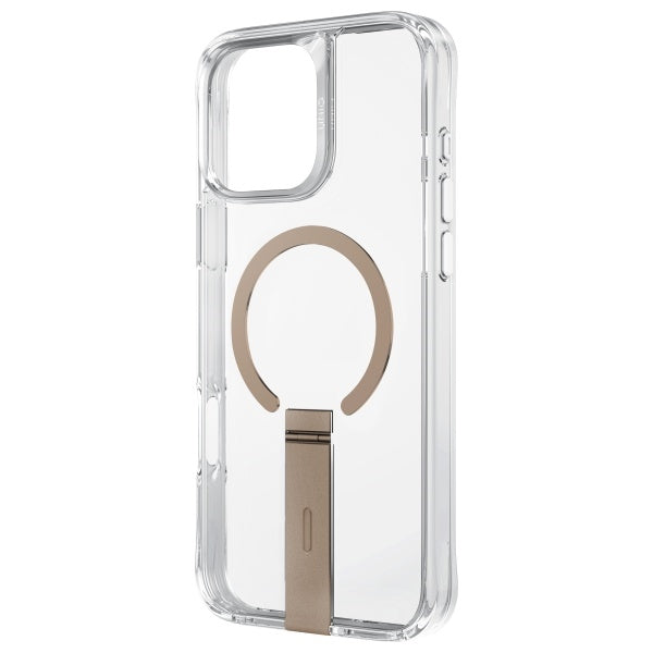 Uniq case Eleva med Vertica Stand iPhone 16 Pro Max 6.9" guld/taupe guld