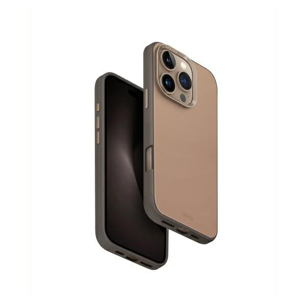 Uniq Lyden DS iPhone 16 Pro 6.3" Magclick Opladningsfoder brun-grå/flintgrå