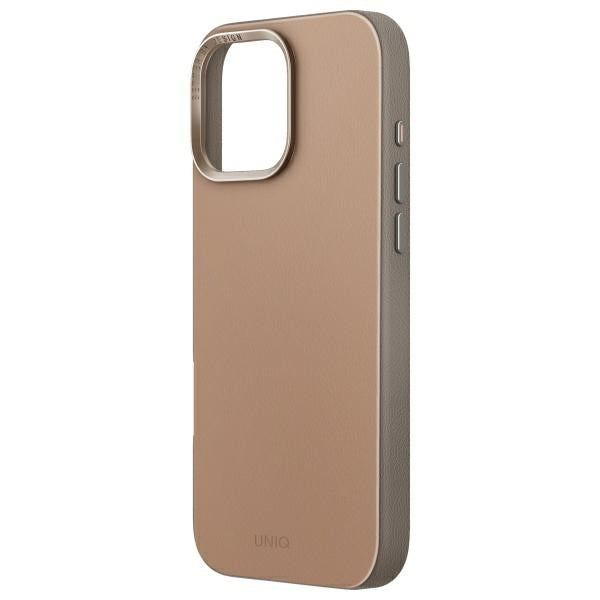 Uniq Lyden DS iPhone 16 Pro 6.3" Magclick Opladningsfoder brun-grå/flintgrå