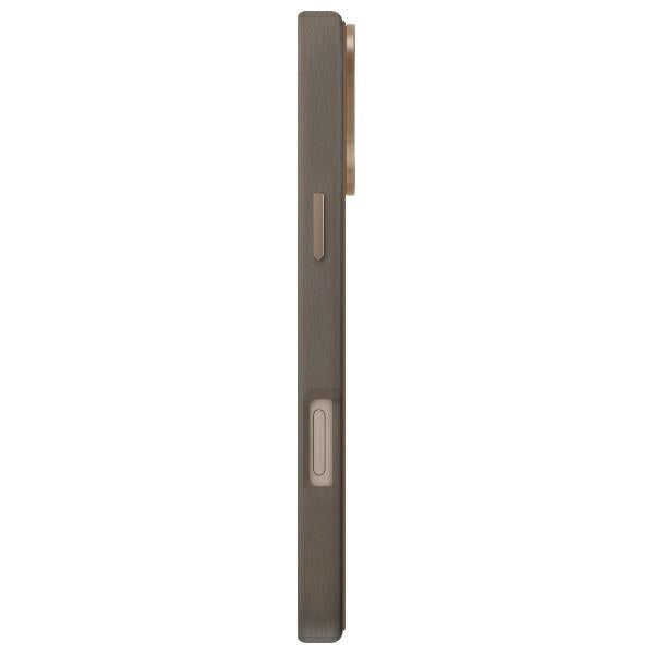 Uniq Lyden DS iPhone 16 Pro 6.3" Magclick Opladningsfoder brun-grå/flintgrå