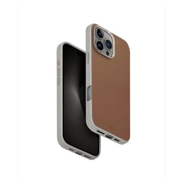 Uniq Lyden DS iPhone 16 Pro Max 6.9" Magclick Opladningsfoder karamel/karamel-ivory