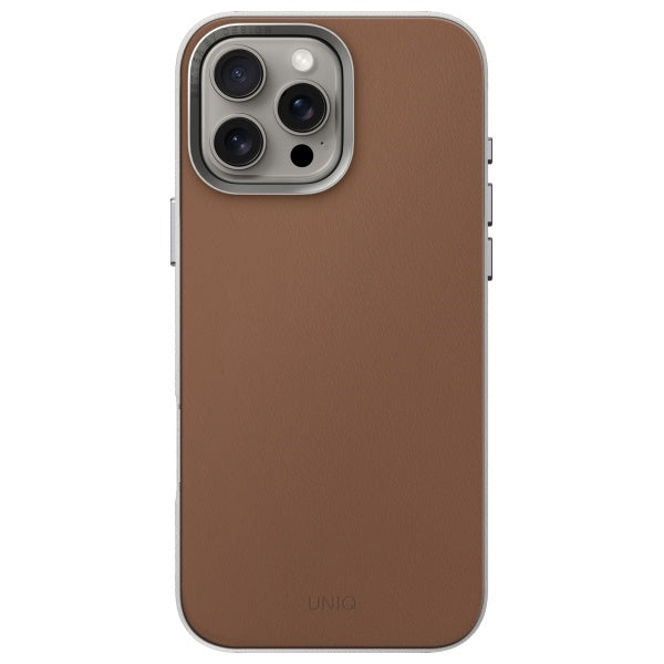 Uniq Lyden DS iPhone 16 Pro Max 6.9" Magclick Opladningsfoder karamel/karamel-ivory