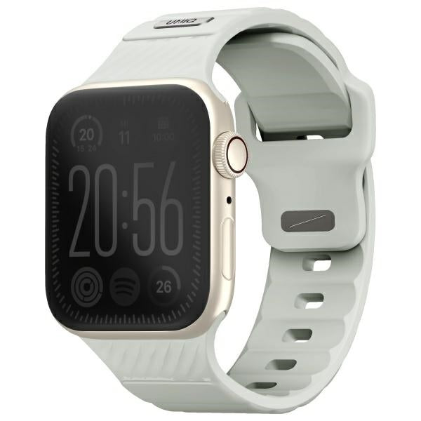 Uniq Stride SE Apple Watch rem 42/41/40mm FKM Gummi Strap lume