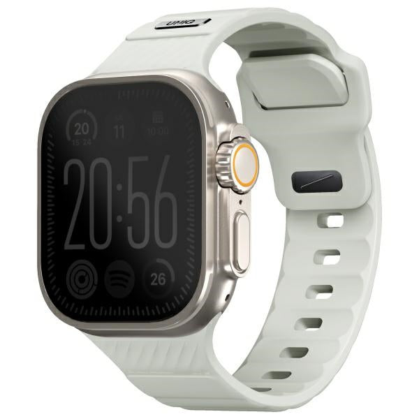Uniq Stride SE Apple Watch rem 49/46/45/44mm FKM Gummi Strap lume