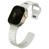 Uniq Stride SE Apple Watch rem 49/46/45/44mm FKM Gummi Strap lume