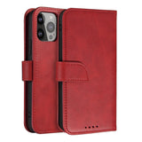 Magnet Case med Flip til Samsung Galaxy S25 - Rød