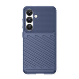 Thunder Case Samsung Galaxy S25 Silicone Armored Case - Blå