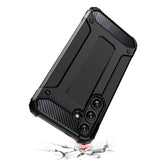 Hybrid Armor Case til Samsung Galaxy S25 Hybrid Armored Case - sort