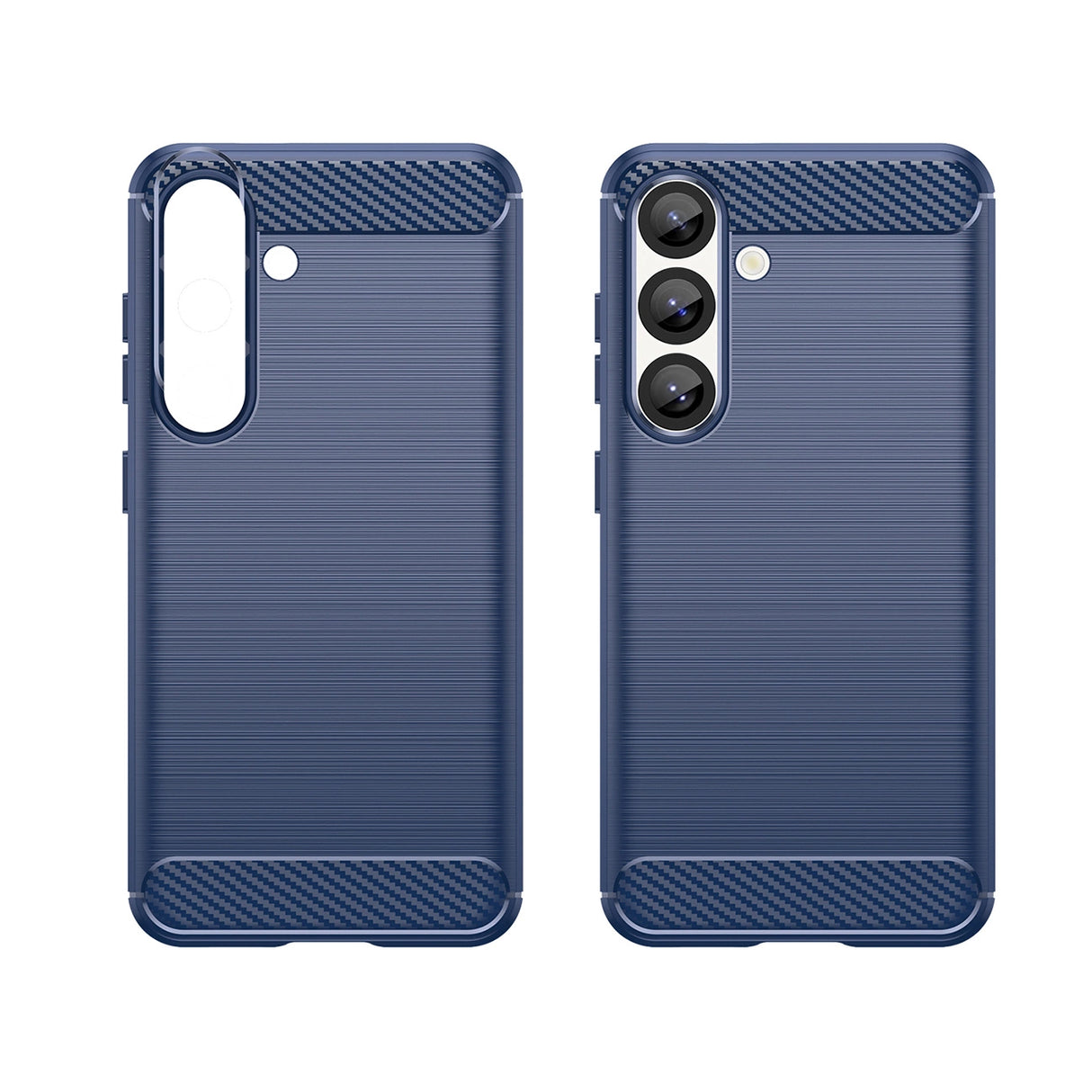 Carbon Case til Samsung Galaxy S25 - Blå