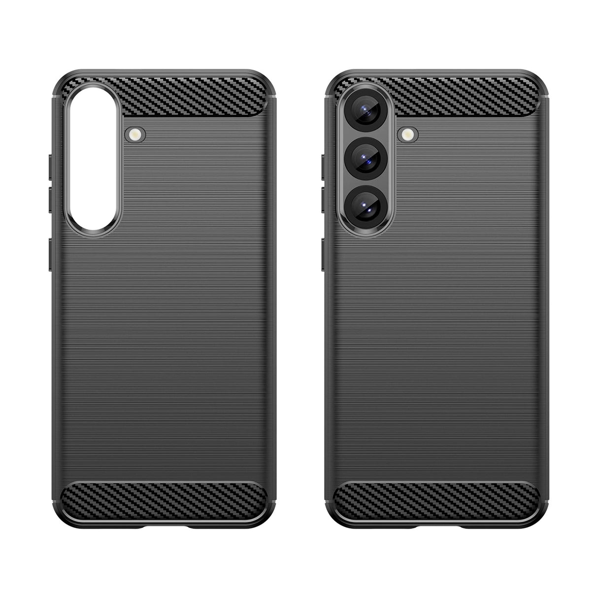 Karbonfoder til Samsung Galaxy S25+ - sort