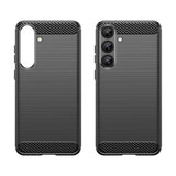 Karbonfoder til Samsung Galaxy S25+ - sort