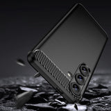 Karbonfoder til Samsung Galaxy S25+ - sort