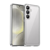 Outer Space Case med Gel Frame til Samsung Galaxy S25+ - Gennemsigtig