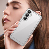 Outer Space Case med Gel Frame til Samsung Galaxy S25+ - Gennemsigtig