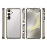 Outer Space Case med gelramme til Samsung Galaxy S25+ - Clear Black