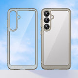Outer Space Case med gelramme til Samsung Galaxy S25+ - Clear Black