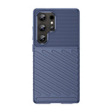 Thunder Case Samsung Galaxy S25 Ultra Silicone Armored Case - Blå