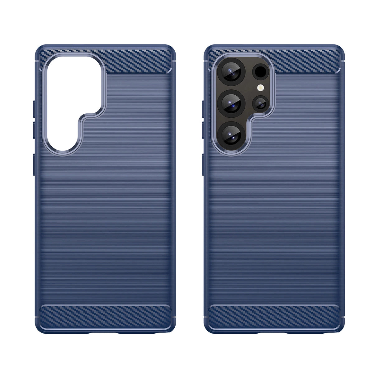 Carbon Case til Samsung Galaxy S25 Ultra - Blå