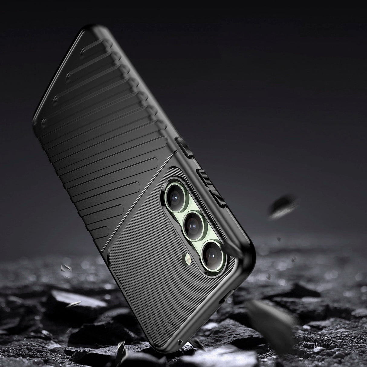 Thunder Case til Samsung Galaxy S24 FE - sort