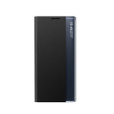 Ny Sleep Case til Samsung Galaxy S24 FE Cover med Flip og Stand - sort