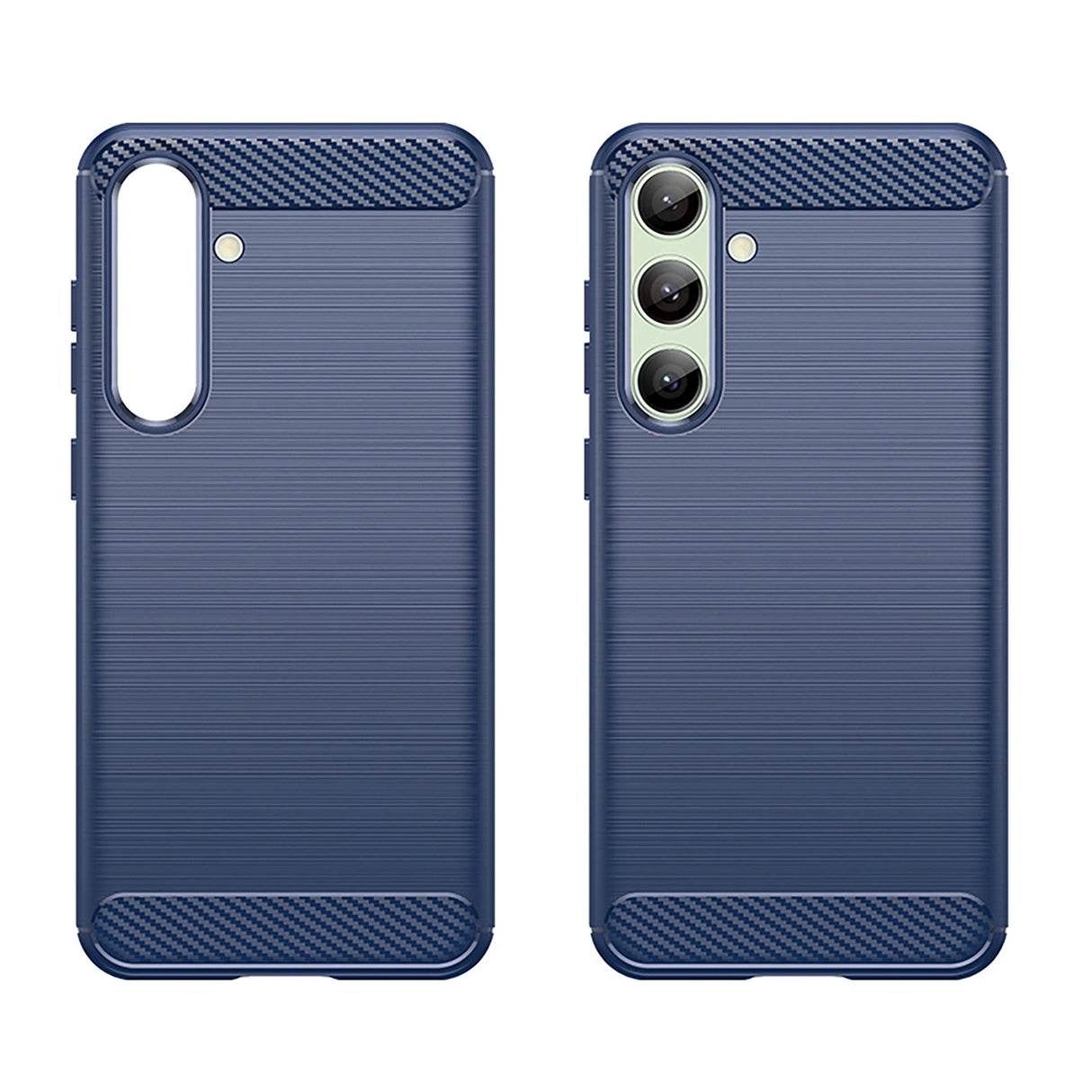 Carbon Case til Samsung Galaxy S24 FE - Blå