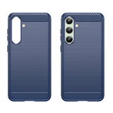 Carbon Case til Samsung Galaxy S24 FE - Blå