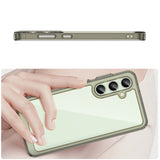 Outer Space Case med gelramme til Samsung Galaxy S24 FE - Clear Black