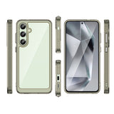Outer Space Case med gelramme til Samsung Galaxy S24 FE - Clear Black