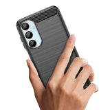 Karbonfoder til Samsung Galaxy A16 / A16 5G - sort