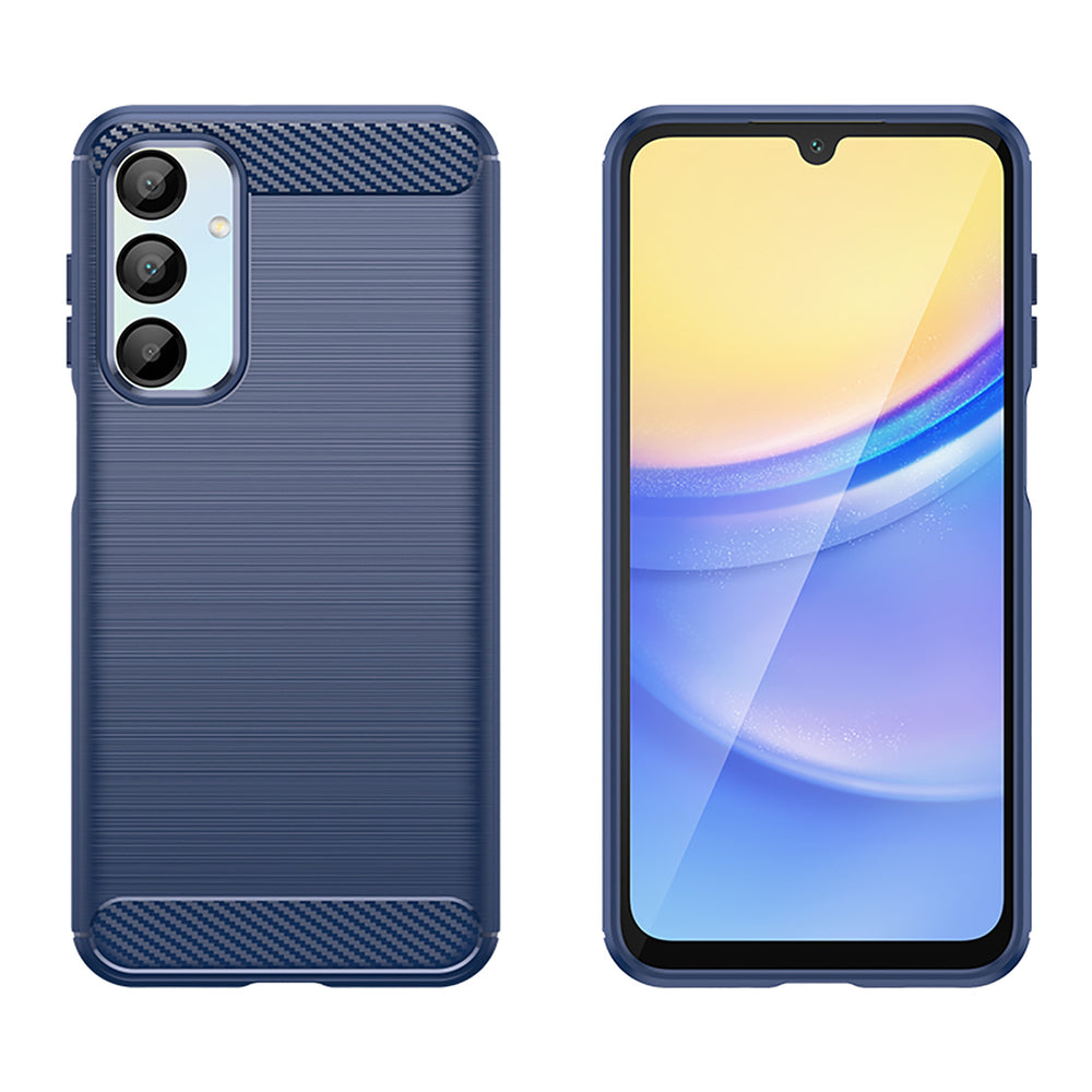 Karbonfoder til Samsung Galaxy A16 / A16 5G - Blå