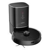 UWANT U100 Robotstøvsuger med Mop-funktion + opladnings-/rensestation - sort