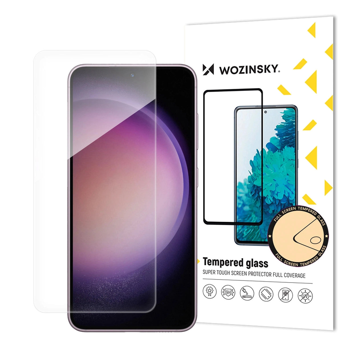 Wozinsky Full Cover Flexible Glass Hybrid Glass til hele skærmen fleksibel til Samsung Galaxy A56 / A36