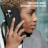 Tech-Protect Silicone MagSafe iPhone 16 Pro Case - sort