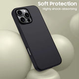 Tech-Protect Silicone MagSafe Case til iPhone 16 Pro Max - sort
