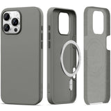 Tech-Protect Silicone MagSafe iPhone 16 Pro Case - Grå