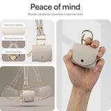 Spigen Cyrill Mini Bag til AirPods 4 - Beige