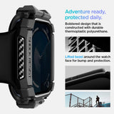 Spigen Rugged Armor Case til Apple Watch 10 46 mm - sort